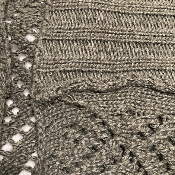H&M Acrylic Open Knit/Crochet Shrug/Cardigan X-Small/Small - Picture 6 of 13
